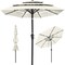 Best Choice Products 10ft 3-Tier Patio Umbrella, Market Sun Shade w/ Tilt Adjustment, Easy Crank